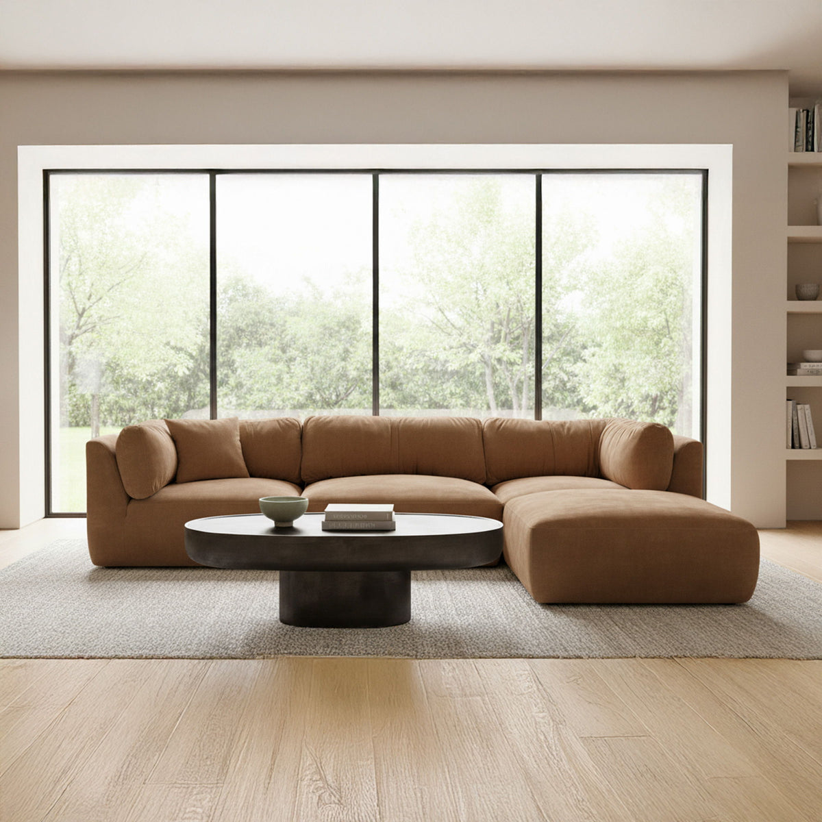 Matina - Lounge Modular Sectional - Taupe