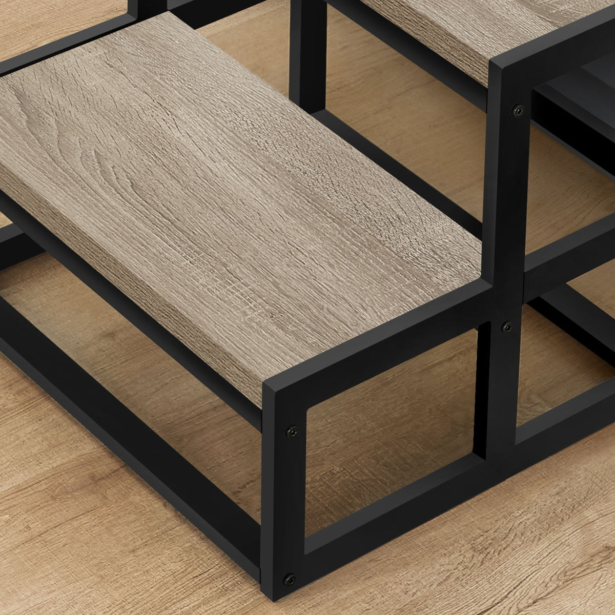 Ladder, Step Stool, Contemporary - Taupe