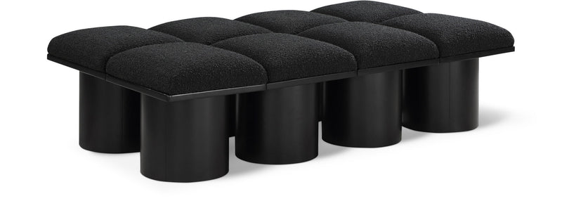 Pavilion - 8 Piece Modular Bench With Black Base