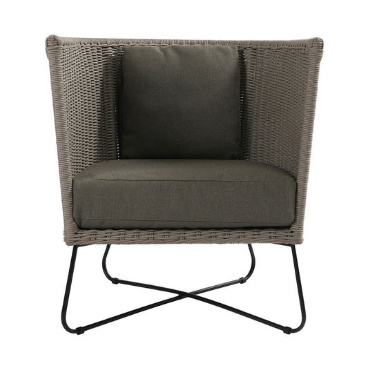 Raylan - Outdoor Accent Chair - Dark Gray