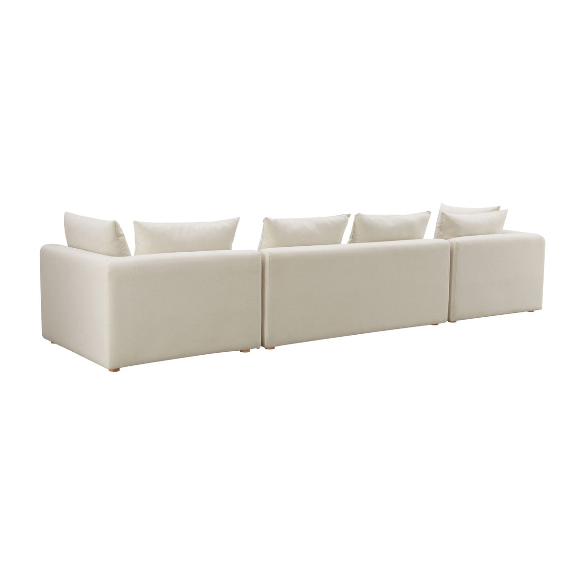 Hangover - 145" Long Linen Sofa - Cream
