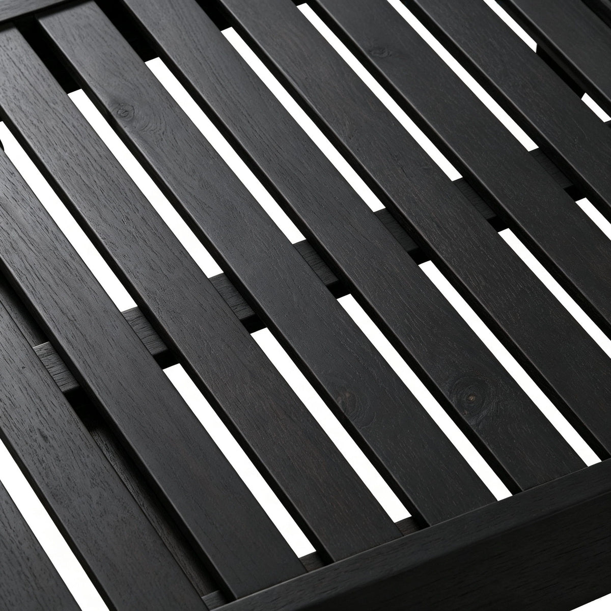 Ariana - Chaise Lounge With Cushion For Outdoor - Black