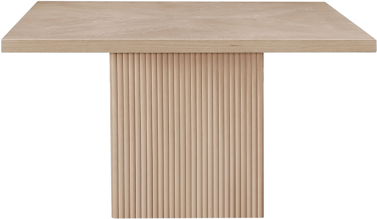 Belinda - Square Oak Veneer Dining Table