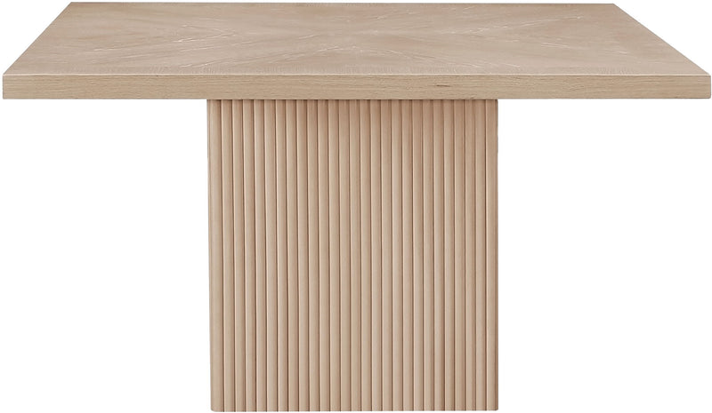 Belinda - Square Oak Veneer Dining Table