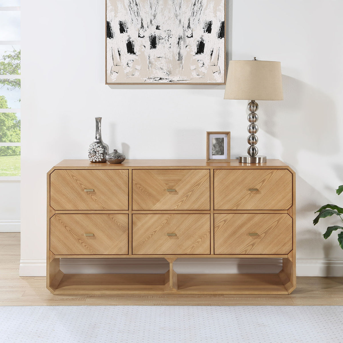 Parker - Ash Veneer Dresser