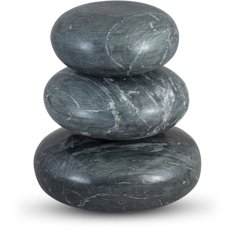 Pumpkin - 3 Piece Marble Decorative Object