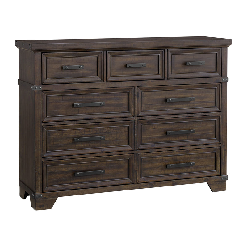 Colorado City - 9-Drawer Dresser - Charcoal