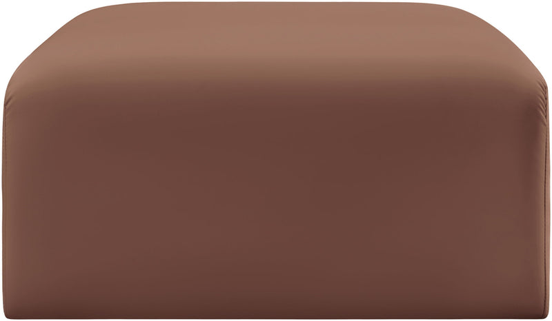 Arc - Faux Leather Ottoman