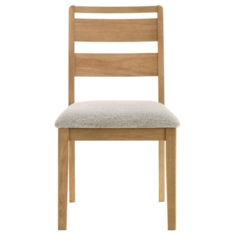 Duncan - Ladder Back Dining Side Chair (Set of 2) - Washed Oak