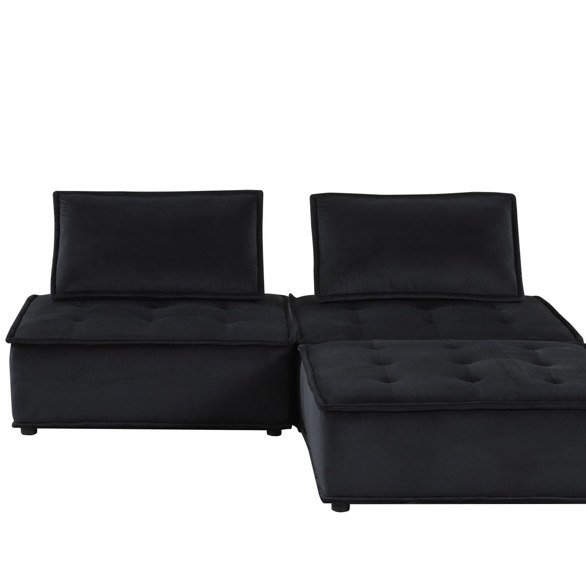 Anna - Stylish Sectional Sofa Ottoman