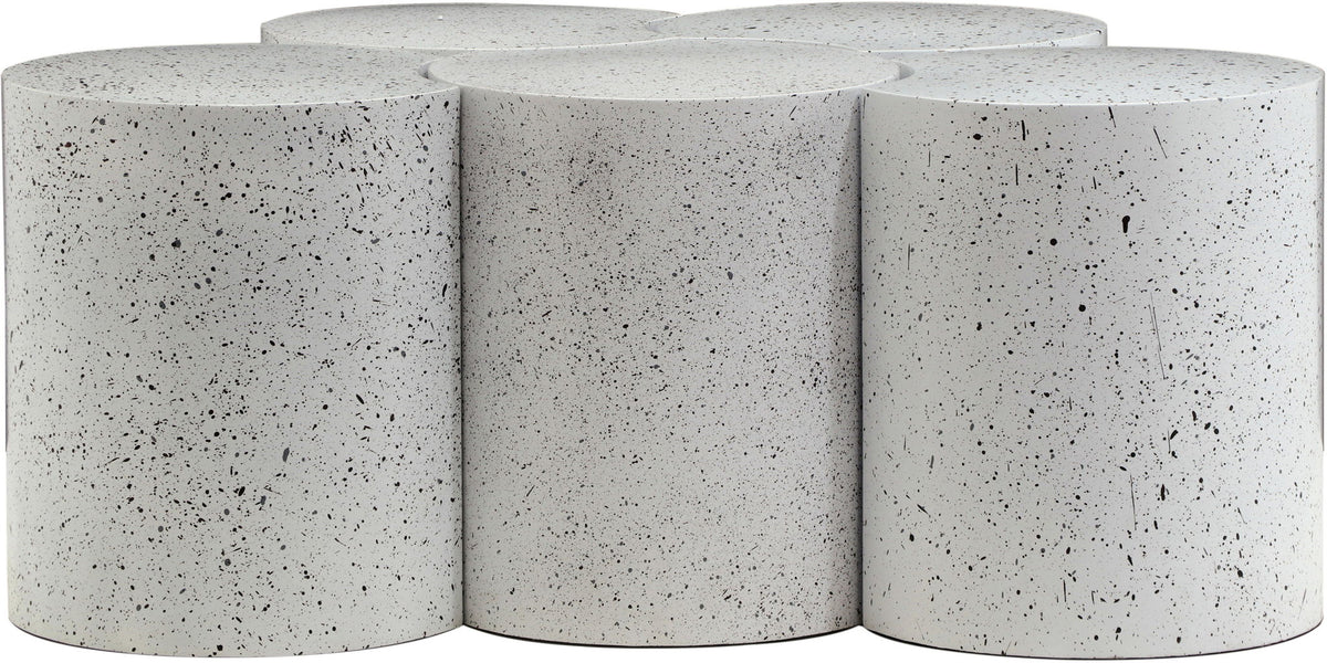 Dimple - 5 Piece Modular Coffee Table - Terazzo Finish