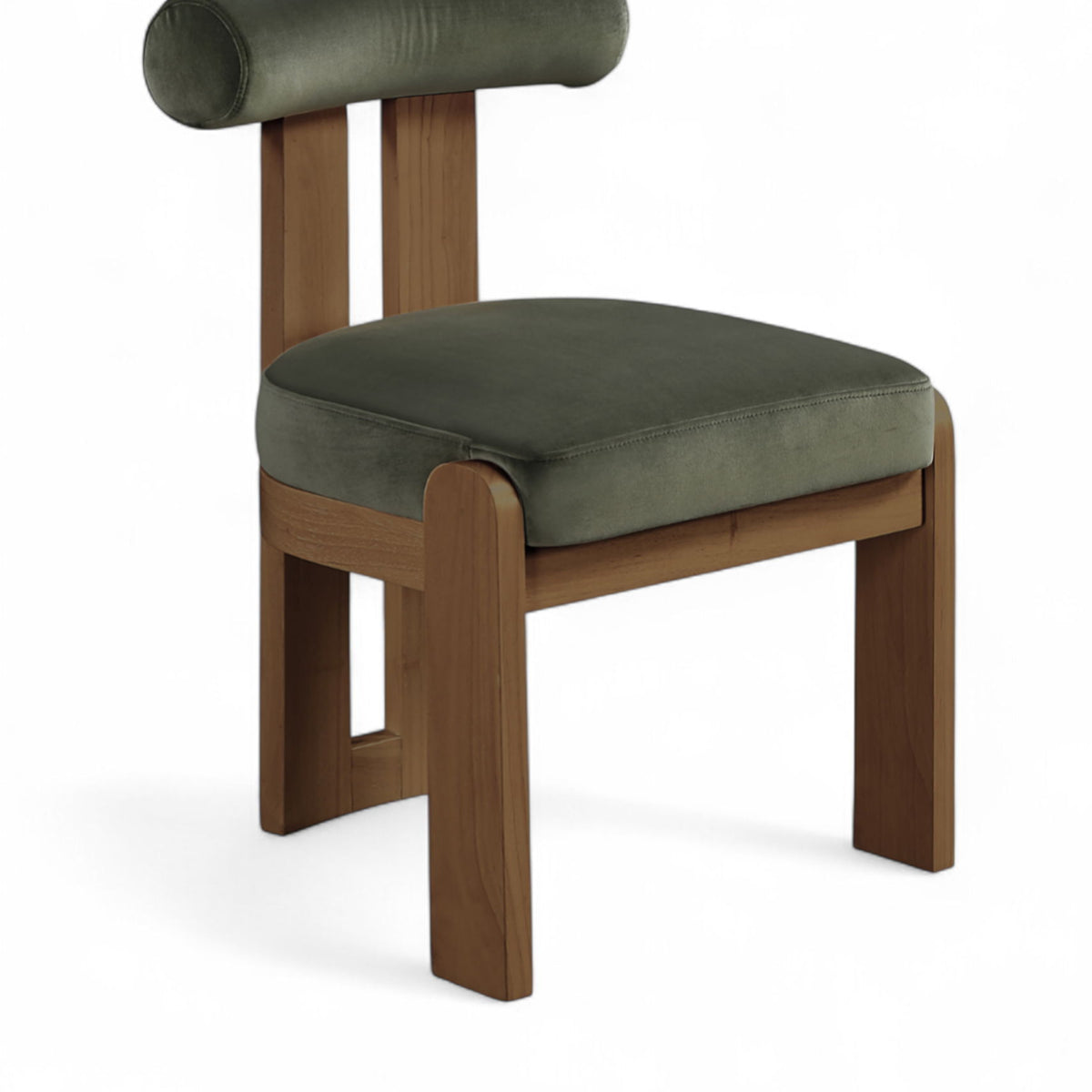 Arienzo - Performance Fabric Upholstered Dining Chair (Set of 2) - Walnut Base