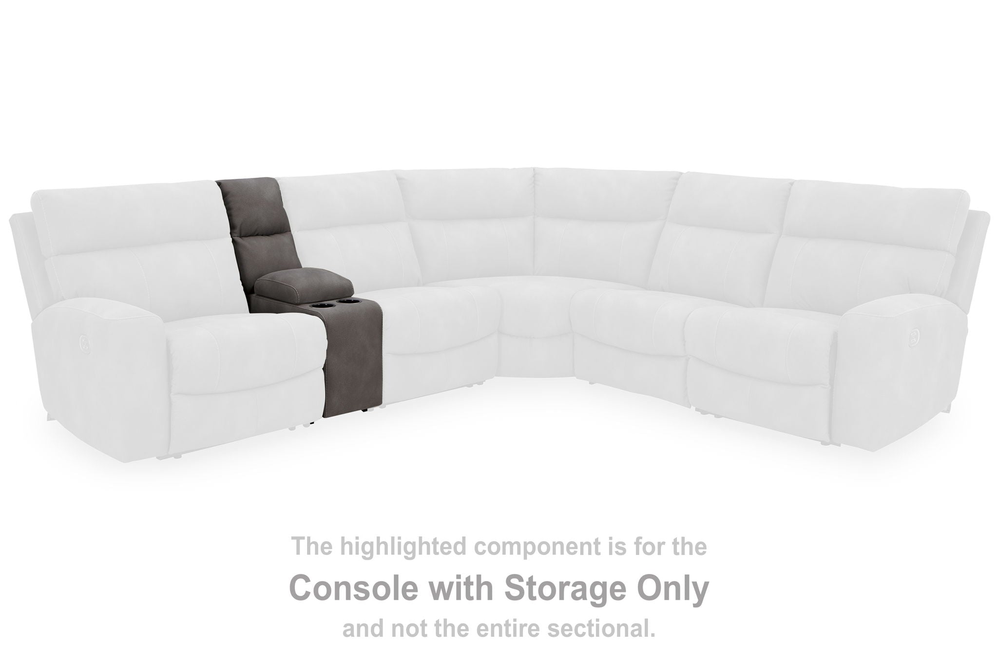 Next-Gen Durapella - Console With Storage - Slate