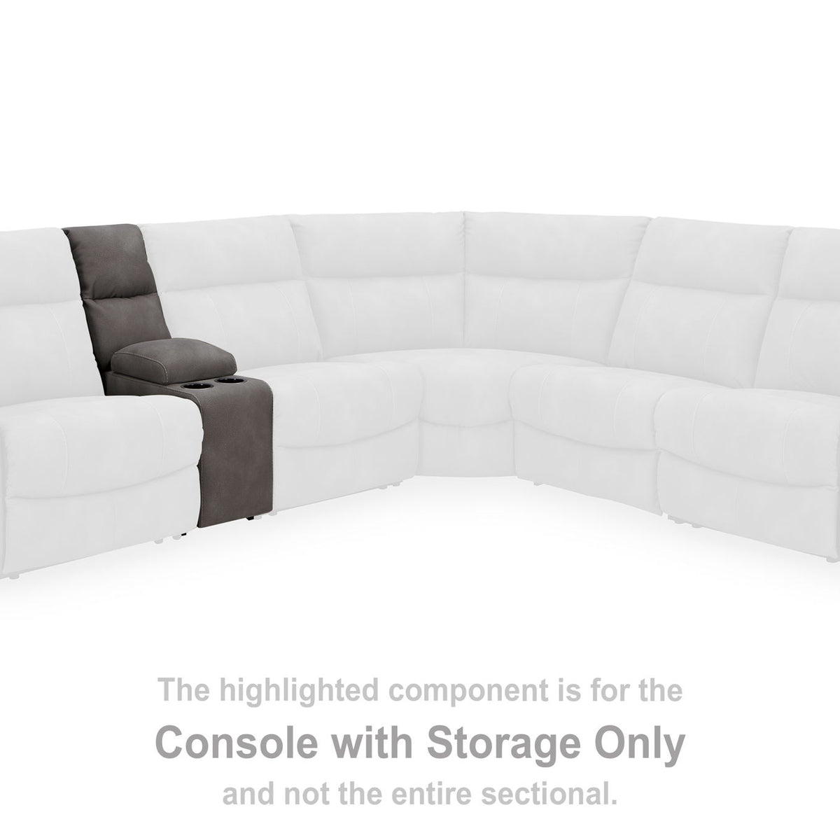 Next-Gen Durapella - Console With Storage - Slate