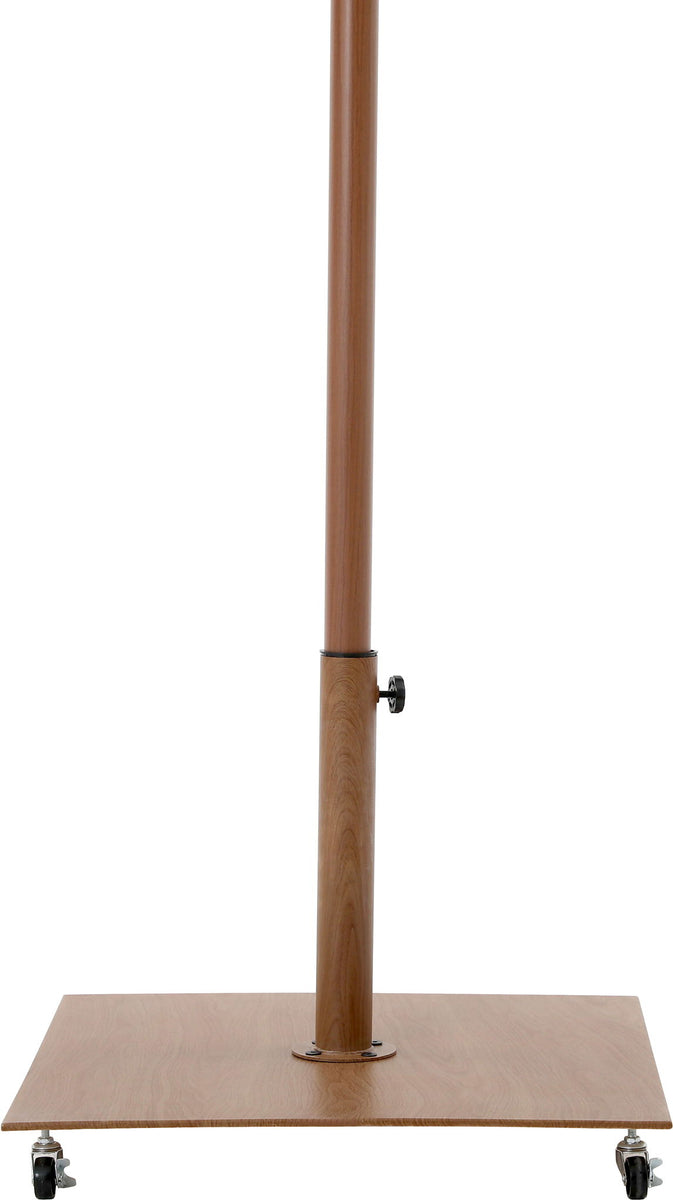 Amalfi - Aluminum Patio Umbrella - Light Brown Base / Light Brown Pole