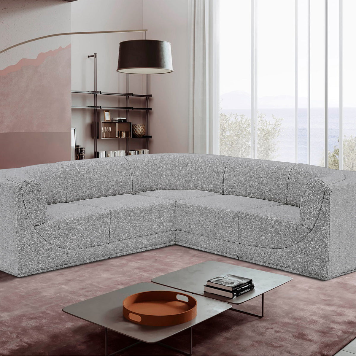 Ollie - 5 Piece Modular Sectional