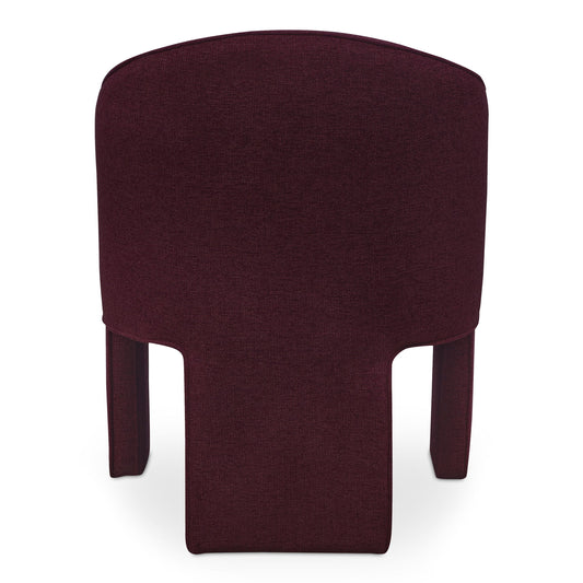 Clara - Performance Fabric Dining Chair - Plum