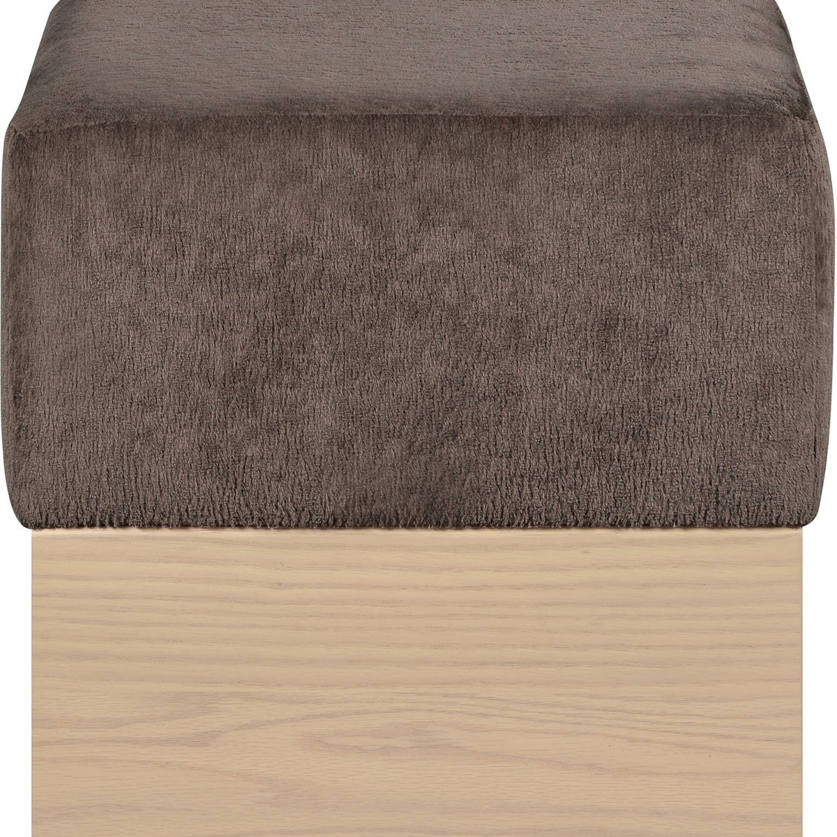 Havre - Ottoman / Stool With Natural Base