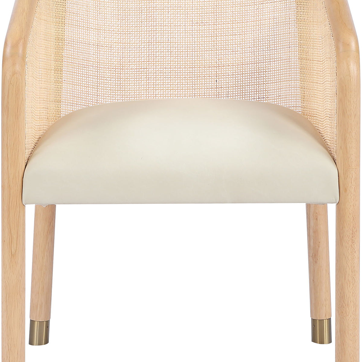 Sylvan - Vegan Leather Dining Chair (Set of 2) - Natural Frame