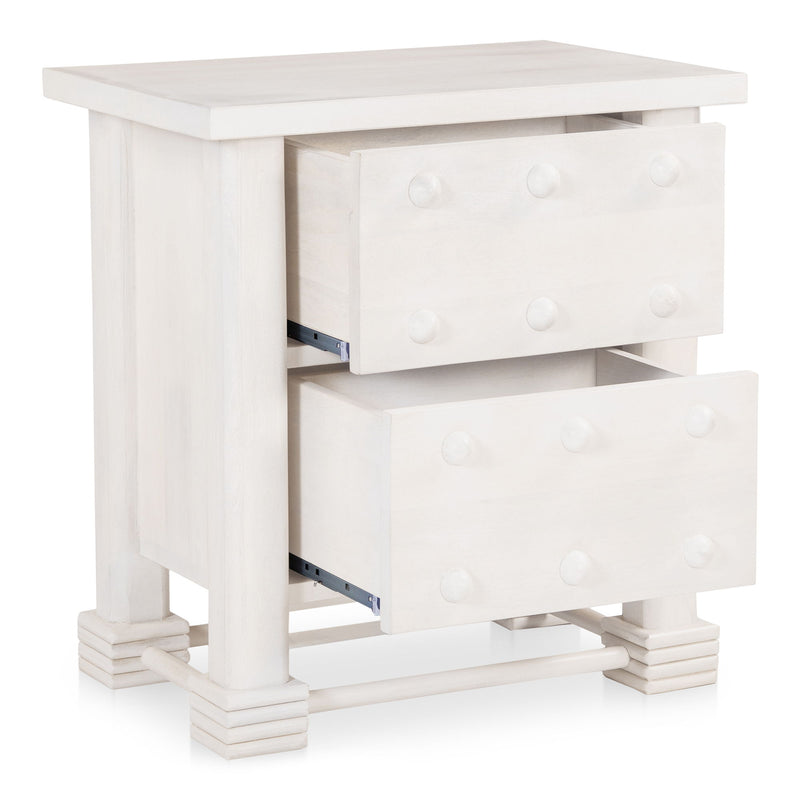 Clement - Nightstand - Whitewashed