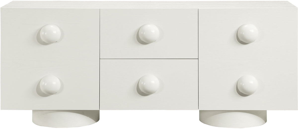 Bubble - Rubberwood with Oak Veneer Sideboard / Buffet