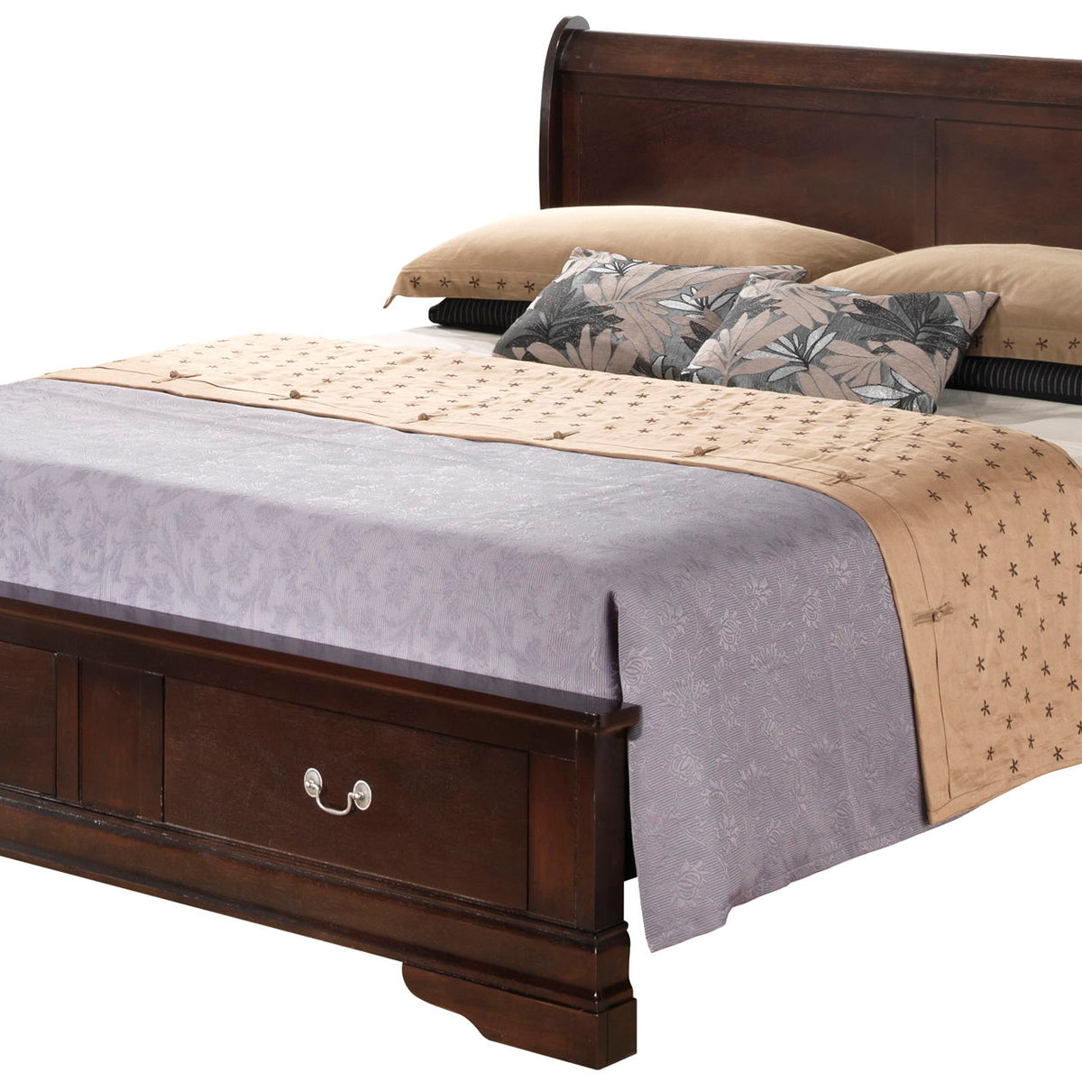 Louis Phillipe - Storage Bed
