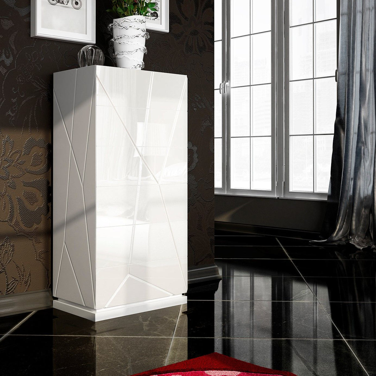 Kiu - Accent Chest - White
