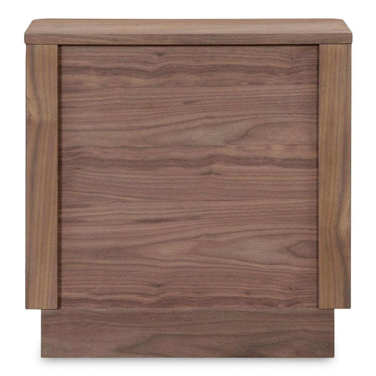 Round Off - Tall Nightstand - Dark Brown
