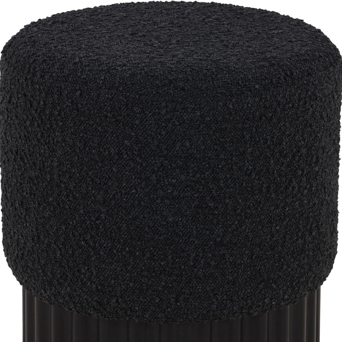 Veranda - Ottoman / Stool With Black Base