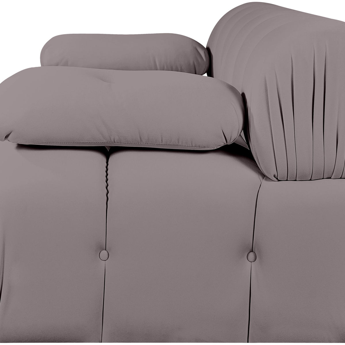 Orin - Velvet Performance Fabric Upholstered 2 Piece Modular Sofa