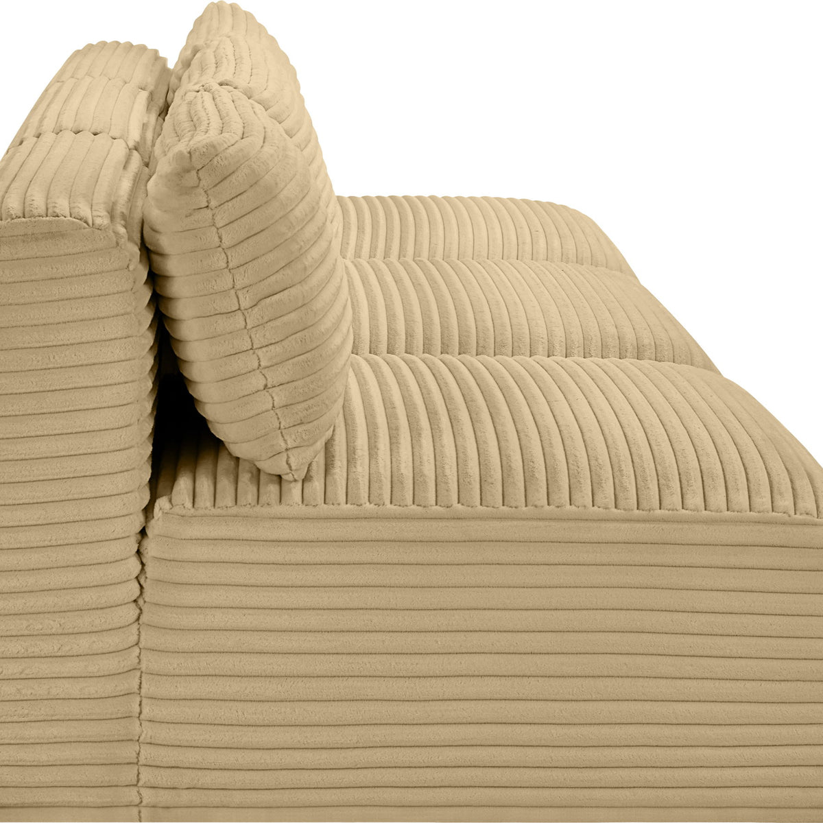 Shaggy - 3 Seat Modular Armless Sofa