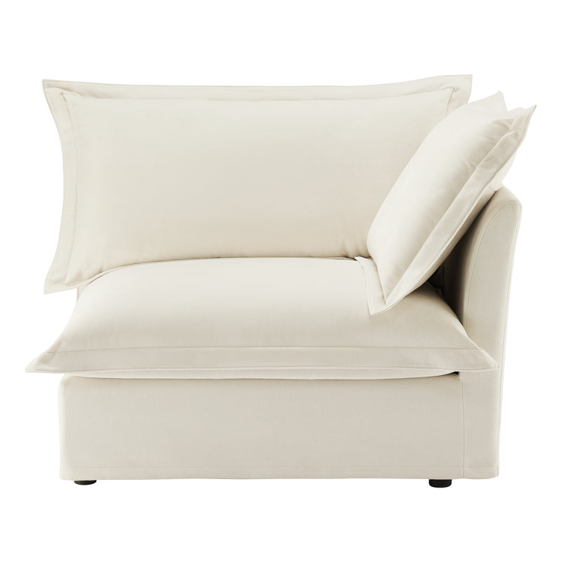 Koala Right-Facing Sofa with Pillow - Cream