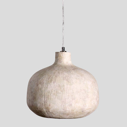 Jodi - Concrete Pendant - Antique White