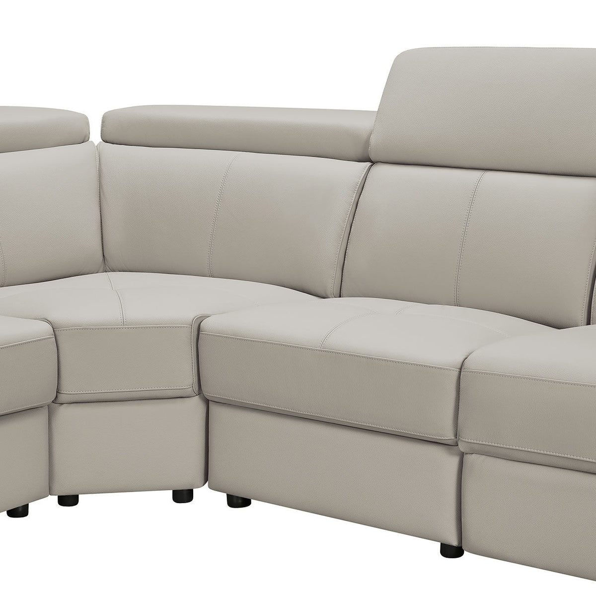 6021 - Sectional With Manual Recliners
