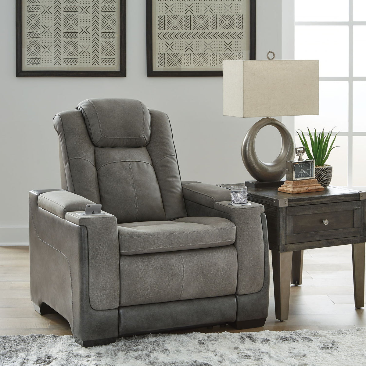 Next-gen Durapella - Pwr Recliner/Adj Headrest