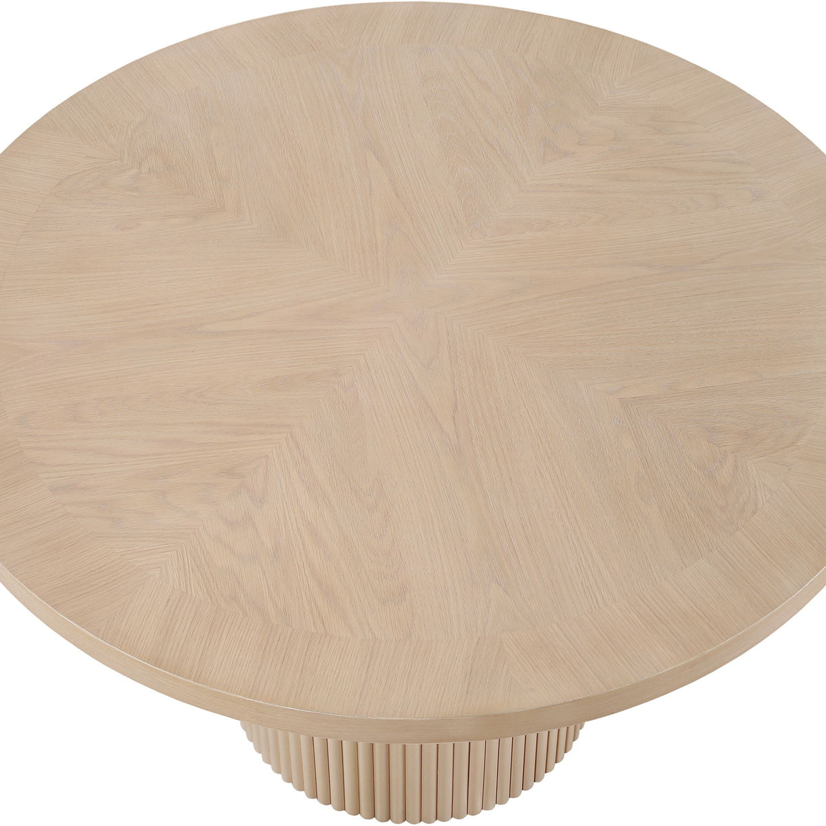 Belinda - Wood Oak Veneer Dining Table