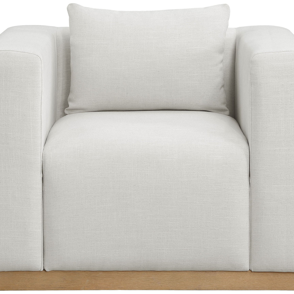 Alfie - Linen Textured Fabic Chair