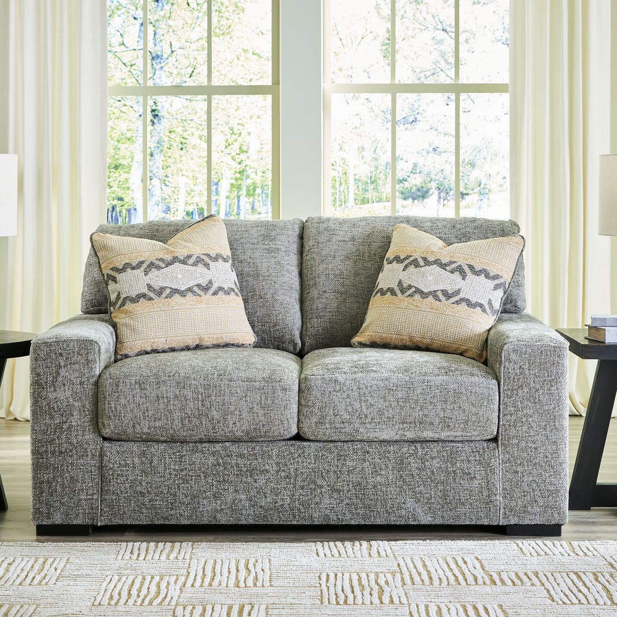 Dunmor - Loveseat - Graphite