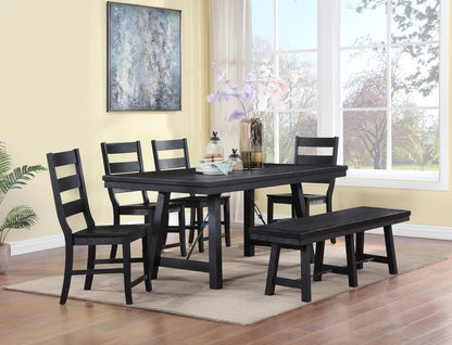 Newport - Rectangular Trestle Dining Table Set