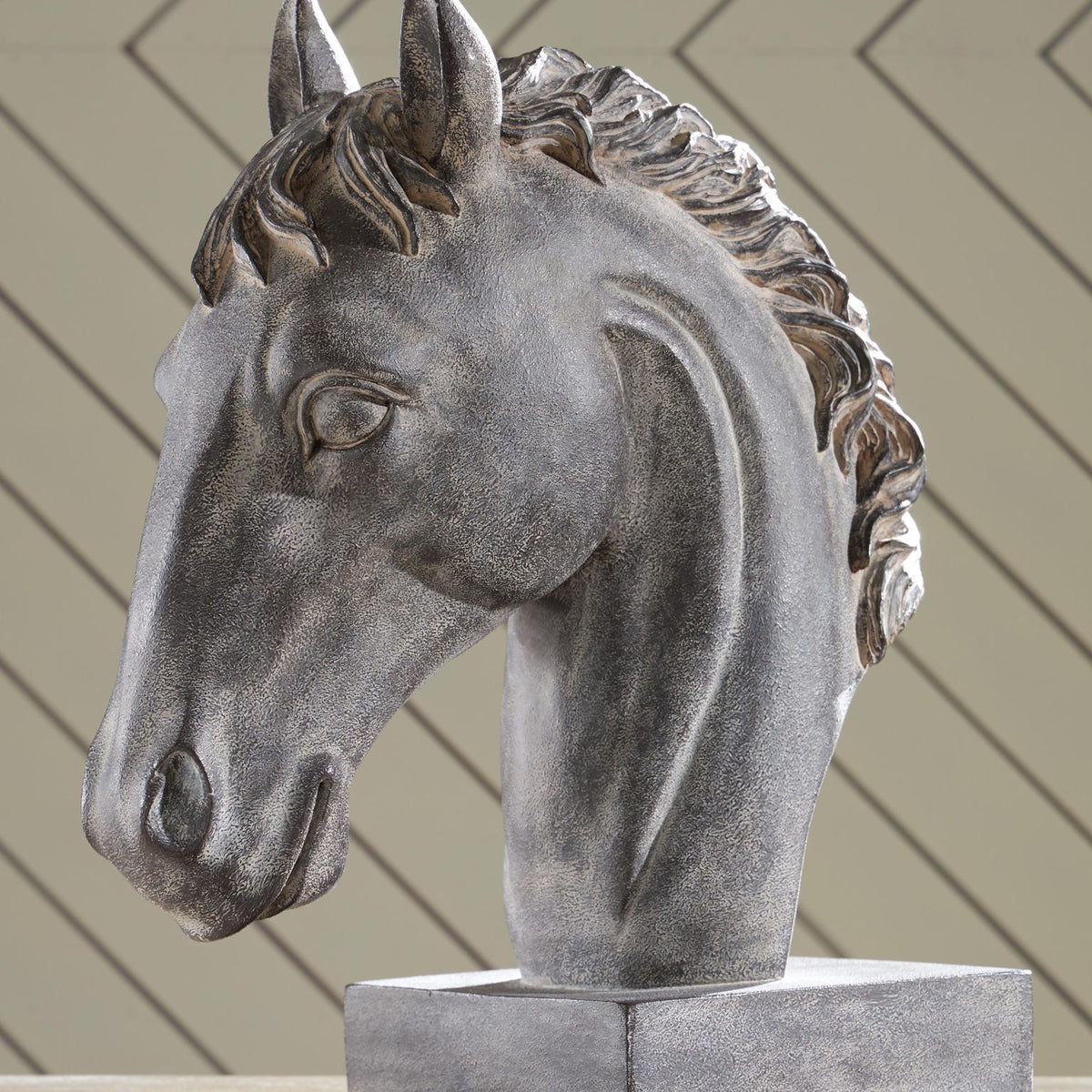 Carnlow - Sculpture - Antique Black