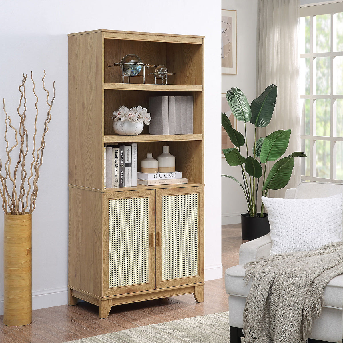 Manhattan Sheridan - Bookcase Cabinet
