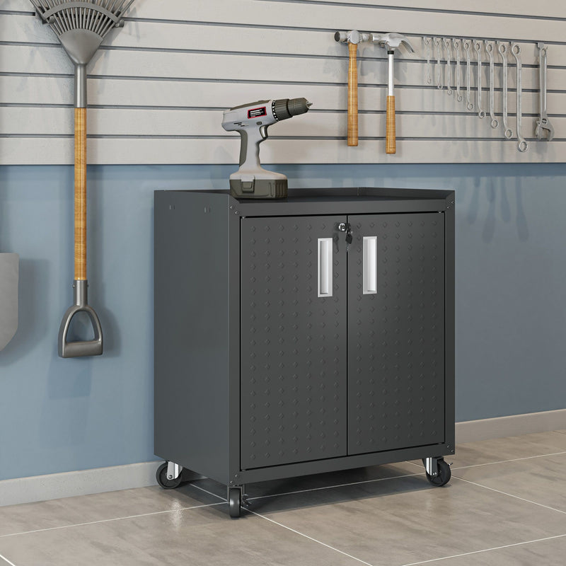 Manhattan Fortress - Rolling Garage Cabinet With 2 Doors