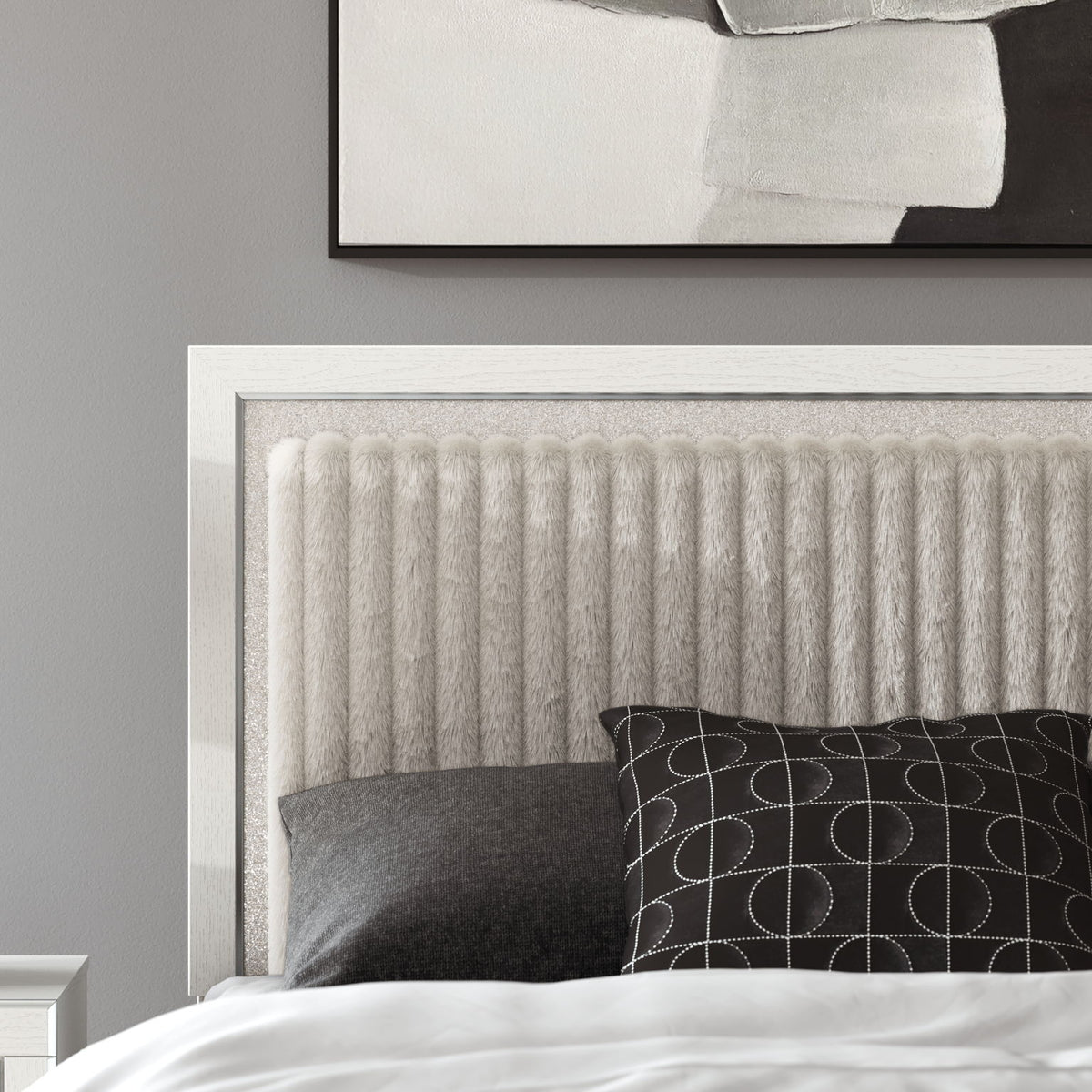 Zuraleus - Upholstered Panel Headboard