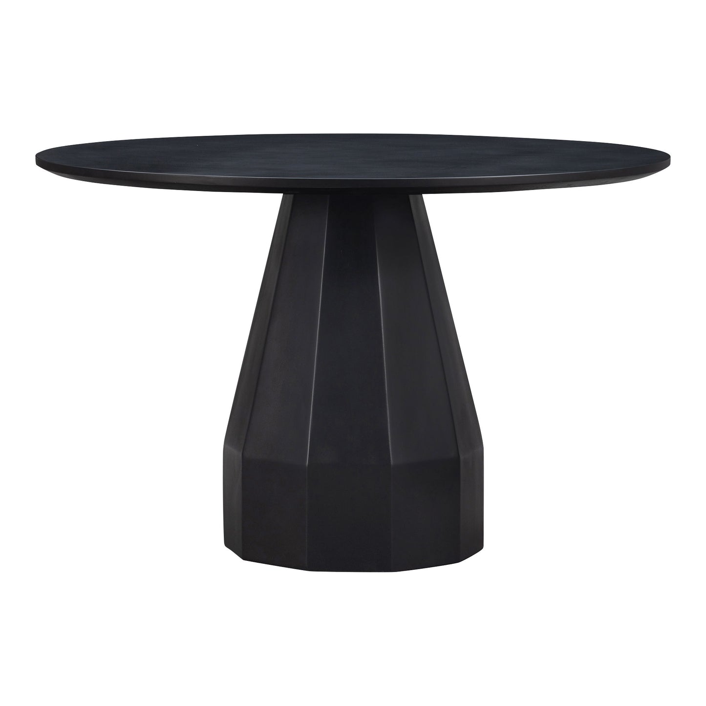 Templo - Outdoor Dining Table - Black - Concrete