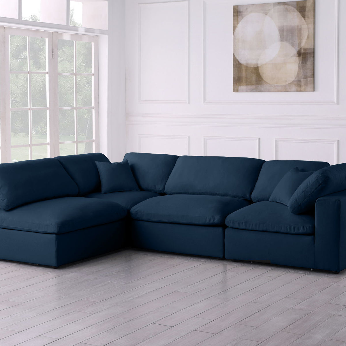 Plush - 4 Piece Modular Sectional