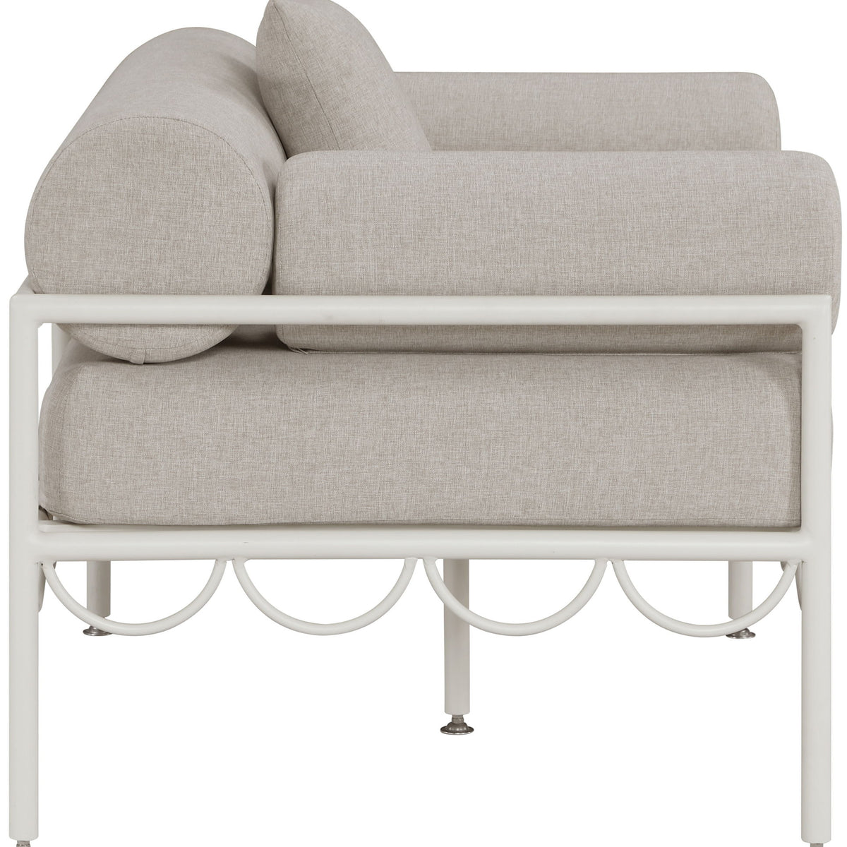 Portofino - Resilient Water Repellent Fabric Upholstered Outdoor Patio Chair