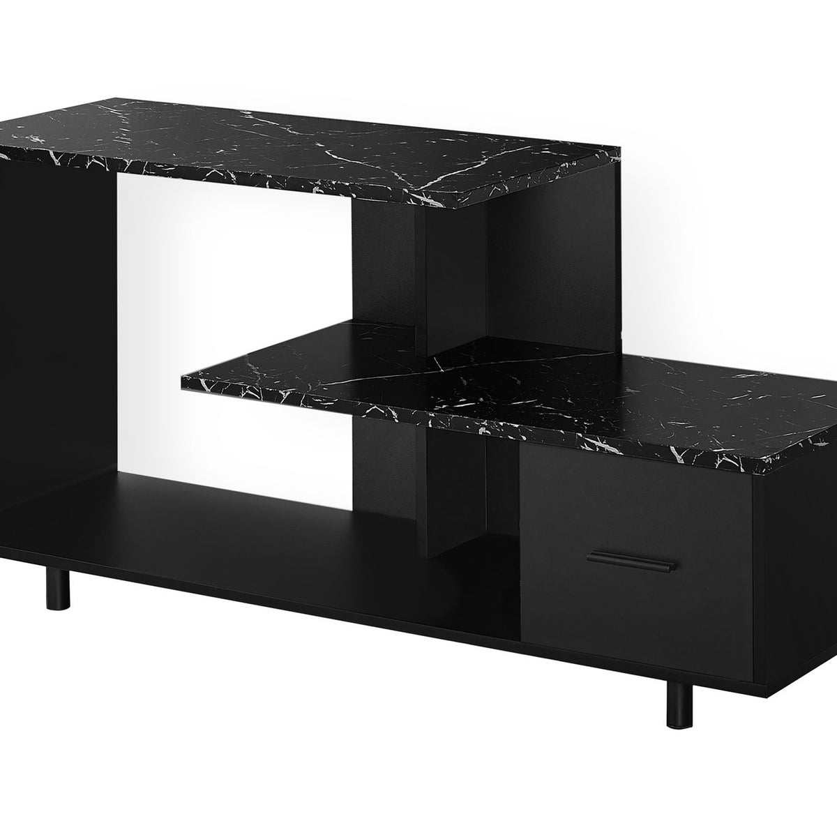 TV Stand, Console, Media Entertainment Center, Storage Drawer, Contemporary