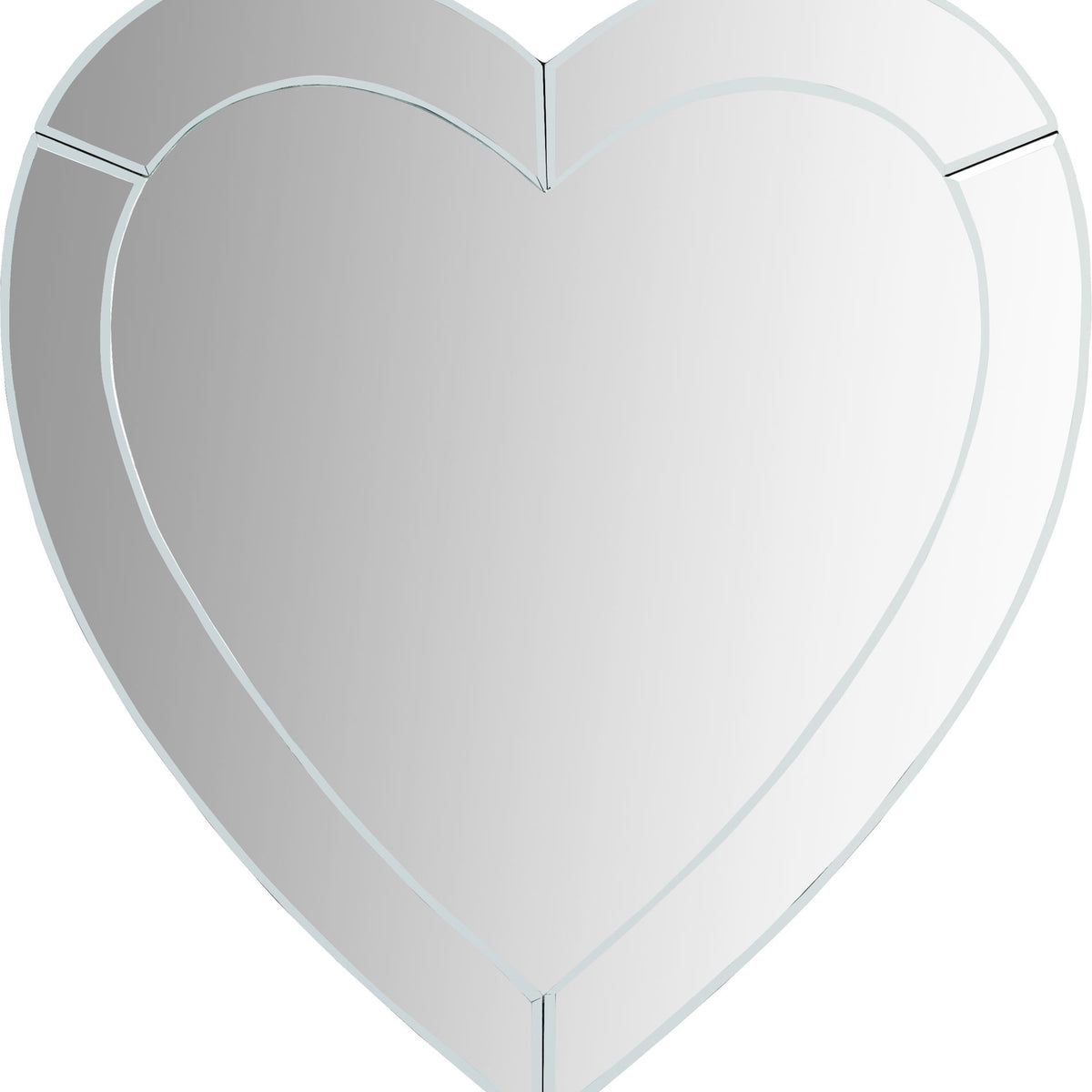 Heart - Mirror - Pearl Silver