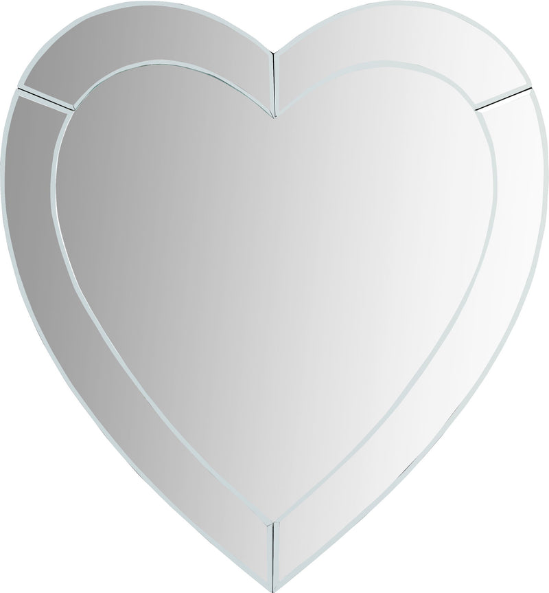 Heart - Mirror - Pearl Silver
