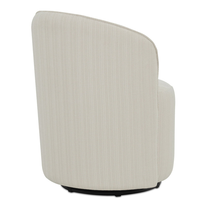 Sylvie - Swivel Chair - White